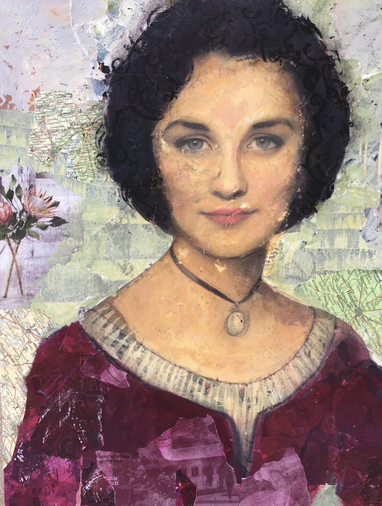 221007 Collage Fun with Image Transfers with Kathy Payne Art Guild of