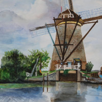 Kinderdijk Mill