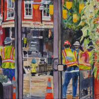 Reflections on Market Square