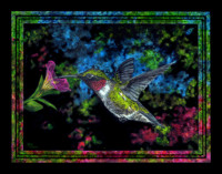 Ruby Throated Hummer Ruby Throated Hummer