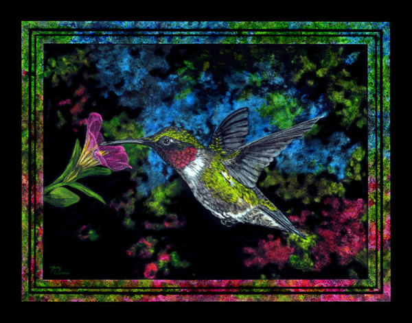 Ruby Throated Hummer Ruby Throated Hummer